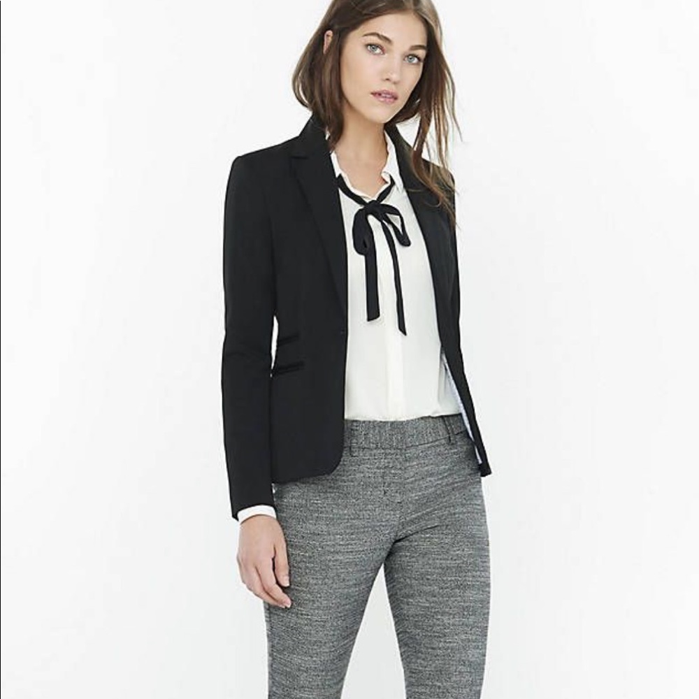 Tie Neck Blouse NWT
